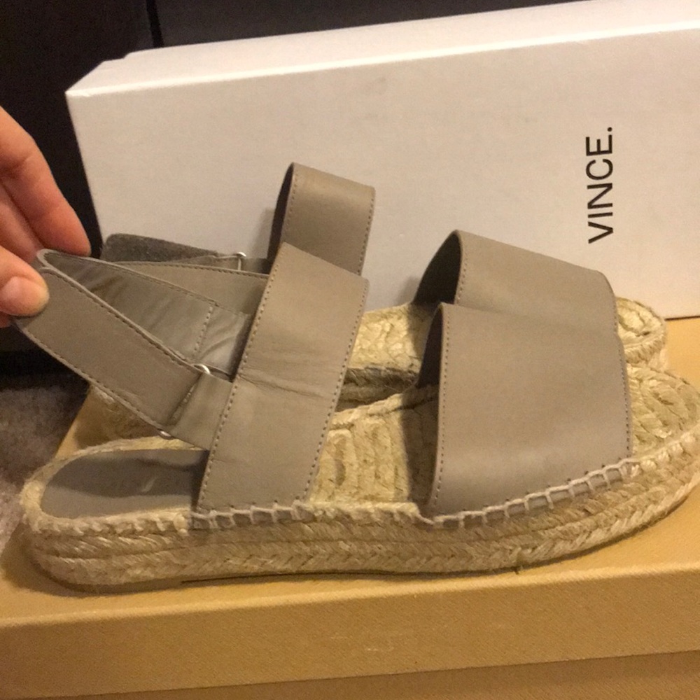Vince espadrilles size 8